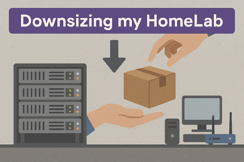 Downsizing My Homelab